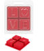 Clamshell Love Block  - Zelf waxmelts maken