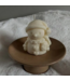 Siliconen Kaarsenmal Mini Snowman 60x52x38 mm- Kaarsen benodigdheden