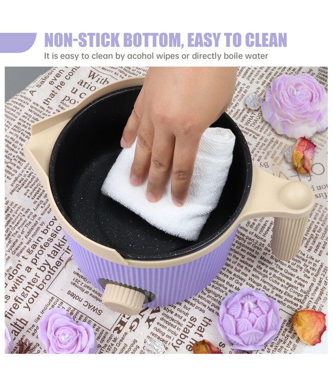 ToAuto Tool PRE ORDER - Smeltketel Purple - ToAutoTool Smeltketel Elektrisch - 1,5 LT - Zelf kaarsen maken - PRE-ORDER - Copy