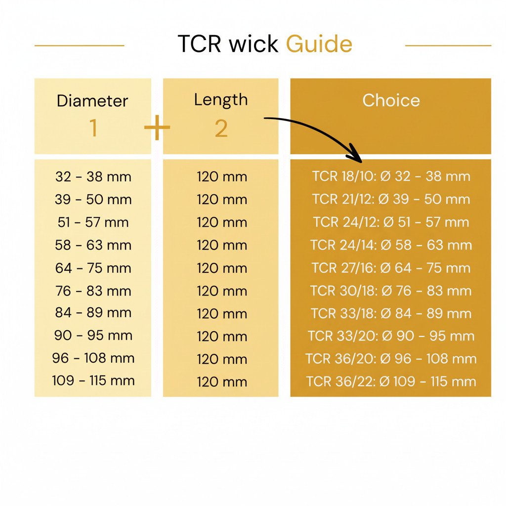 TCR Wick Guide