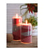 Kaarsenzand - Sandwax - Bordeaux 400 gram incl 4 lonten - Om zelf zandkaarsen te maken - PearlSandCandle