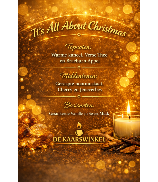 Geurolie It's All About Christmas - Zelf geurkaarsen - waxmelts maken