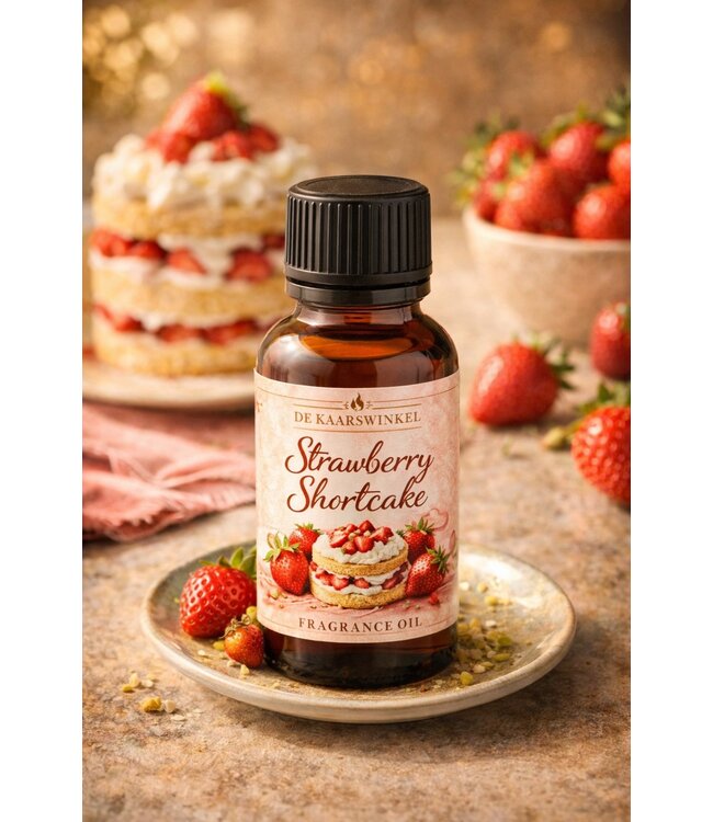 Geurolie Strawberry Shortcake - Zelf geurkaarsen - waxmelts maken