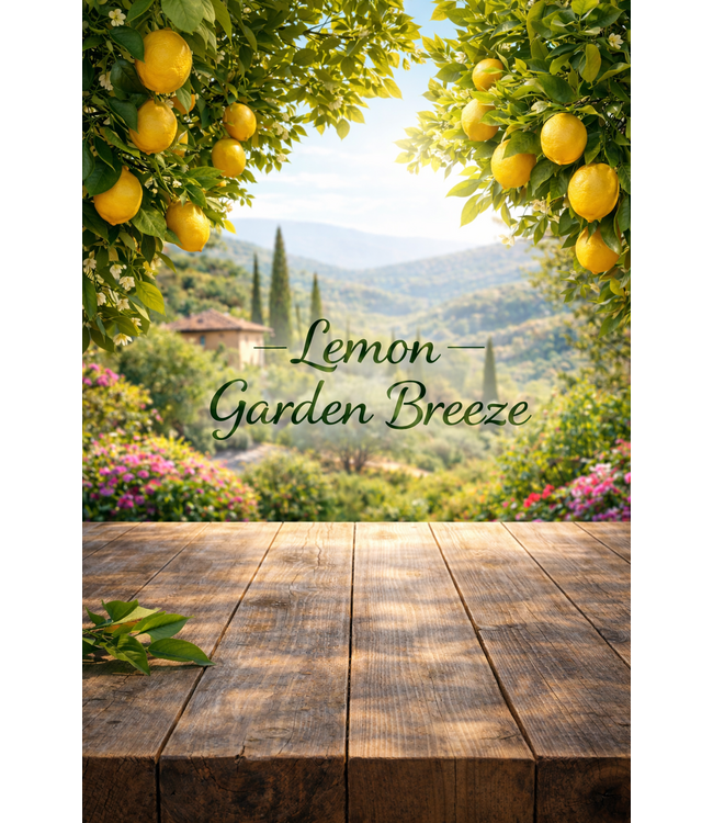 Geurolie Lemon Garden Breeze - Zelf geurkaarsen - waxmelts maken