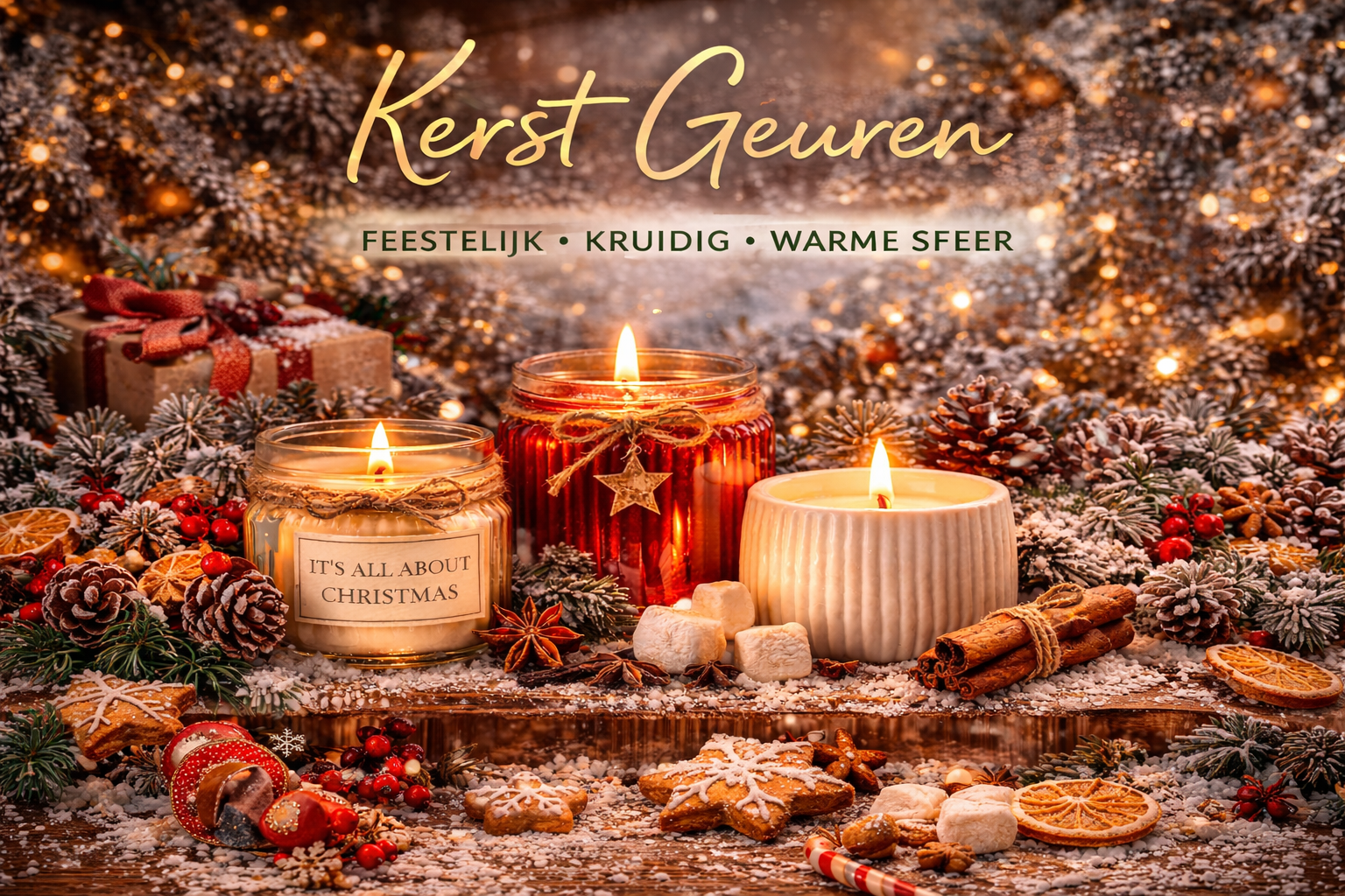 Kerst geuren voor kaarsen kopen – warme, kruidige en feestelijke geurolieën voor een gezellige kerstsfeer in huis