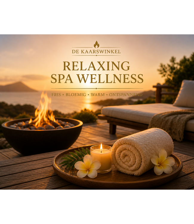 Geurolie Relaxing Spa Wellness - Zelf geurkaarsen - waxmelts maken