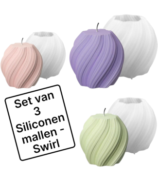Voordeelset - Wave Swirl (3 mallen)