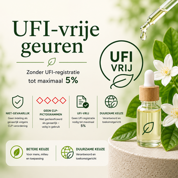 UFI-vrije geuren tot max 5%