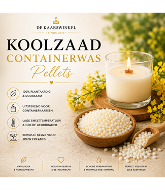 Koolzaadwas Container Pellets