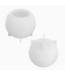 Siliconen kaarsenmal Swirl Ball Medium 77x67 mm - Kaarsen maken