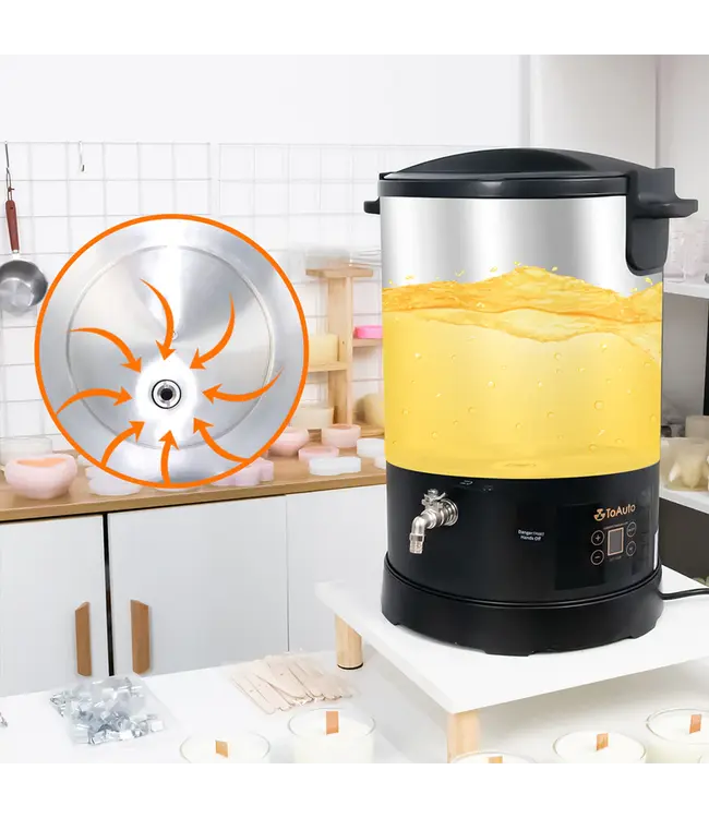 ToAuto Tool Smeltketel - ToAutoTool Waxmelter 15 LT - Zelf kaarsen maken