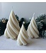 Voordeelset Christmas Tree Swirl Kaarsenmallen - 3 Siliconen Mallen