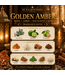 Golden Amber Geurolie – Luxe Warme Ambergeur met Sandelhout, Musk & Vanille