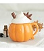 Geurbrander Keramiek Pumpkin With Lid