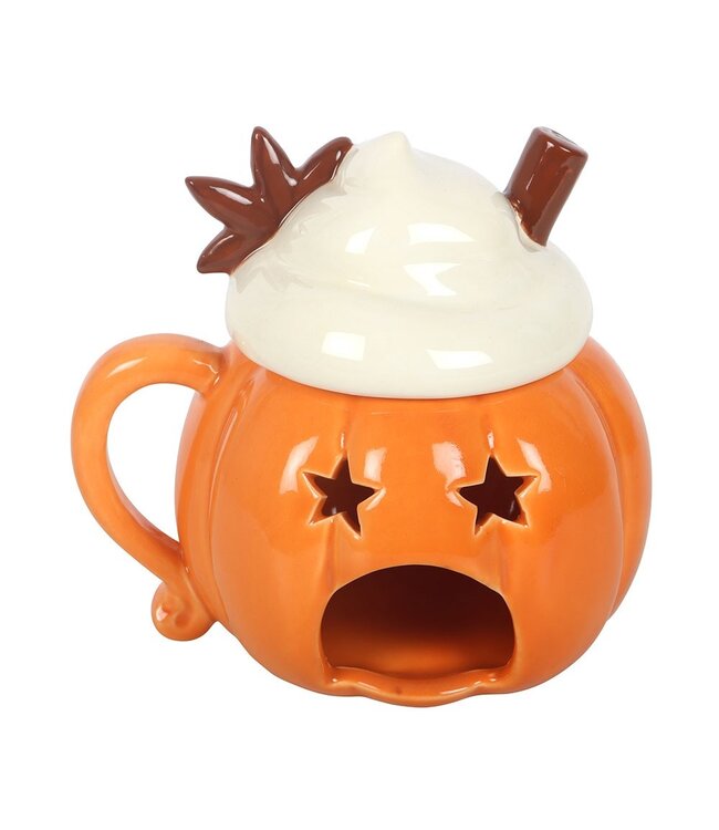 Geurbrander Keramiek Pumpkin With Lid - Fallcollectie