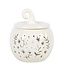 Geurbrander Keramiek Crème Folk Halloween Pumpkin - Fallcollectie