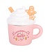 Geurbrander Keramiek Pink Gingerbread Latte Wax Burner