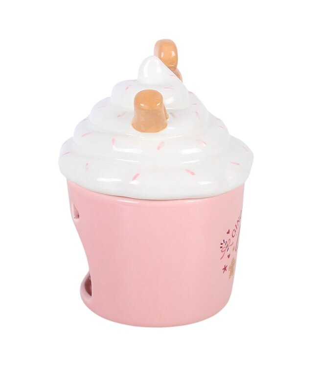 Geurbrander Keramiek Pink Gingerbread Latte Wax Burner