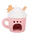 Geurbrander Keramiek Pink Gingerbread Latte Wax Burner