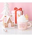 Geurbrander Keramiek Pink Gingerbread Latte Wax Burner