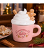 Geurbrander Keramiek Pink Gingerbread Latte Wax Burner