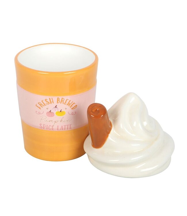 Geurbrander Keramiek Pumpkin Spice Latte Wax Burner