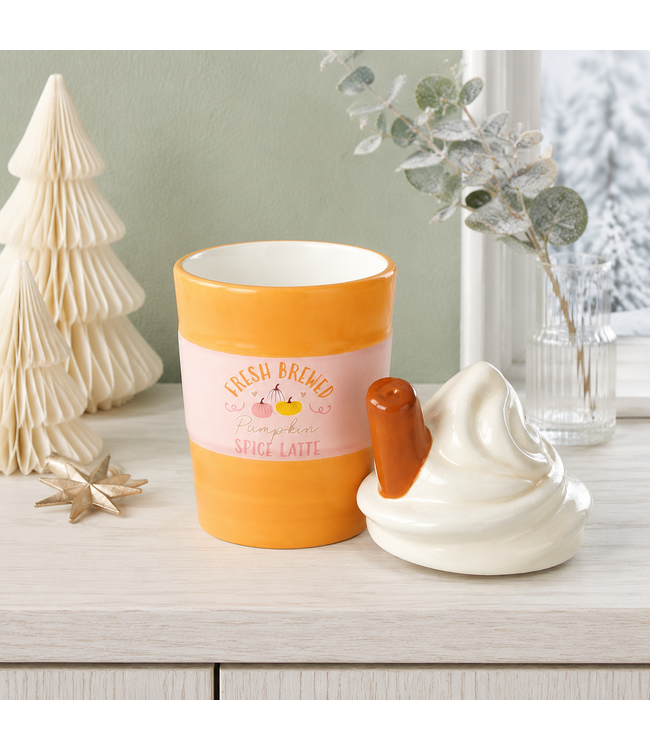 Geurbrander Keramiek Pumpkin Spice Latte Wax Burner
