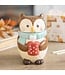 Geurbrander Keramiek Oliver Owl Wax Burner