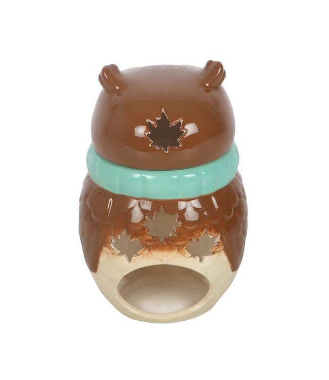 Geurbrander Keramiek Oliver Owl Wax Burner