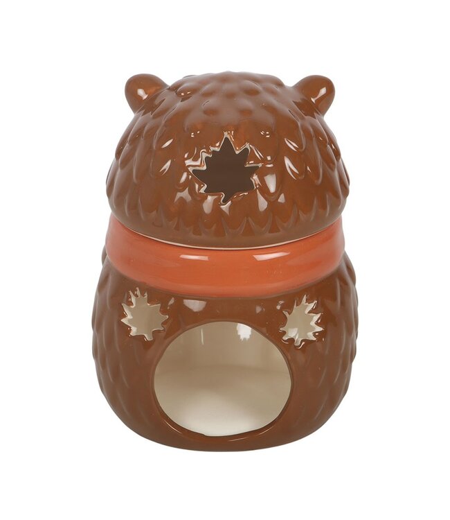 Geurbrander Keramiek Hazel Hedgehog Wax Burner