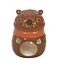 Geurbrander Keramiek Hazel Hedgehog Wax Burner
