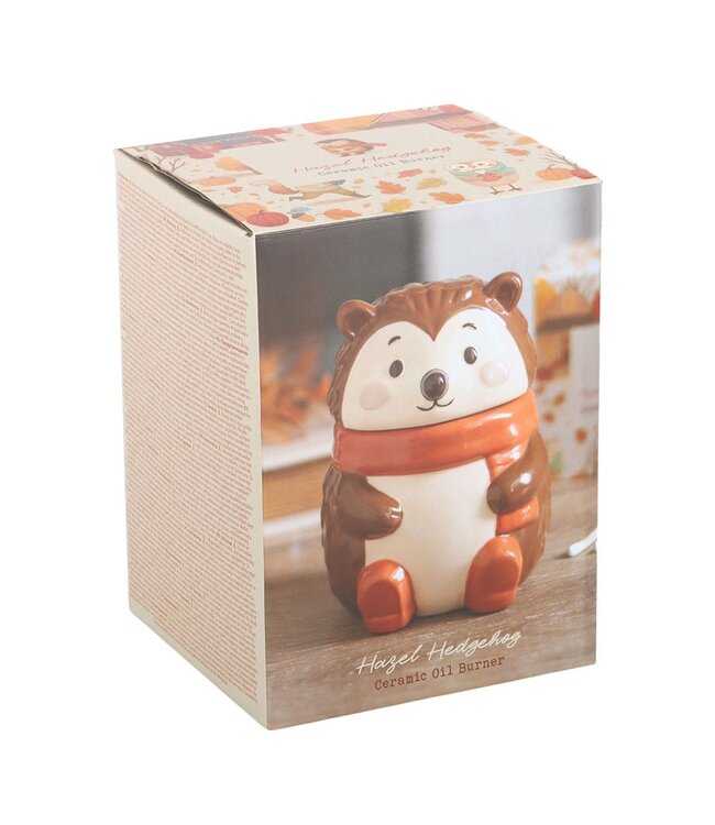 Geurbrander Keramiek Hazel Hedgehog Wax Burner