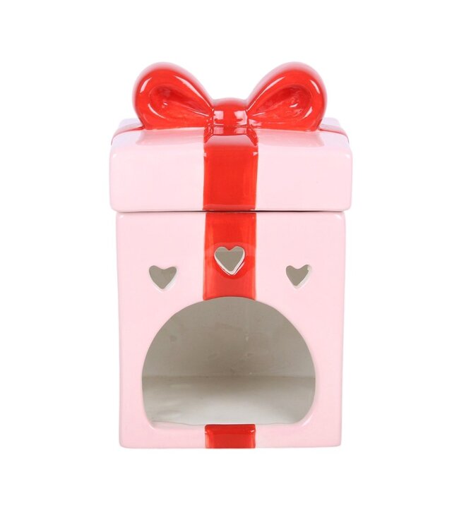 Geurbrander Keramiek Pink Gift Box Wax Burner