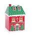 Geurbrander Keramiek Red Christmas House Wax Burner