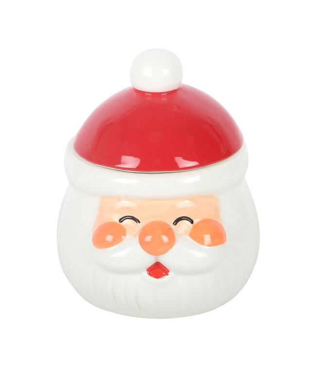 Geurbrander Keramiek Jolly Santa Christmas Wax Burner