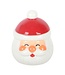 Geurbrander Keramiek Jolly Santa Christmas Wax Burner