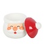 Geurbrander Keramiek Jolly Santa Christmas Wax Burner