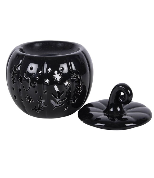 Geurbrander Keramiek Black Folk Halloween Pumpkin - Fallcollectie