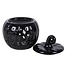 Geurbrander Keramiek Black Folk Halloween Pumpkin - Fallcollectie