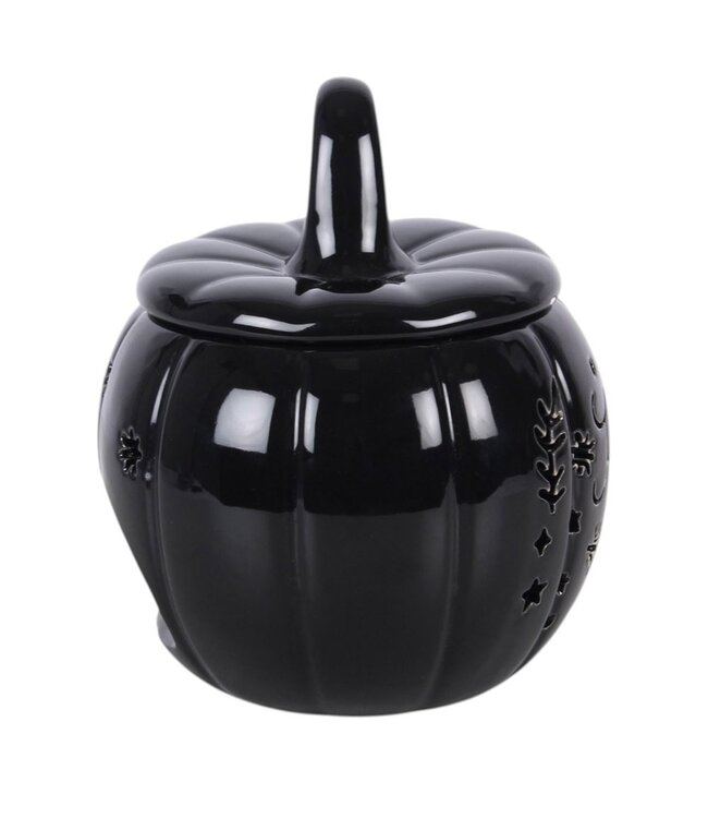 Geurbrander Keramiek Black Folk Halloween Pumpkin - Fallcollectie
