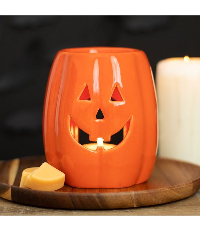 Geurbrander Keramiek Jack-o'-Lantern Wax Burner