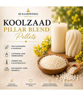 Koolzaadwas Pillar Blend Pellets