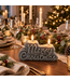 Siliconen kaarsenmal Merry Christmas 133x69x26 mm - Kaarsen maken