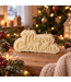 Siliconen kaarsenmal Merry Christmas 133x69x26 mm - Kaarsen maken