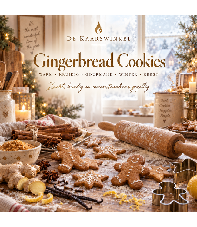 Gingerbread Cookies Geurolie – Gember, Kaneel, Ahornsuiker & Vanille
