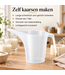 Schenkkan 1 liter – transparante kunststof maatkan