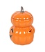 Geurbrander Keramiek Stacked Pumpkin Halloween Wax Burner