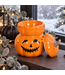Geurbrander Keramiek Stacked Pumpkin Halloween Wax Burner
