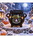 Geurbrander Keramiek Witches Brew Cauldron Wax Burner