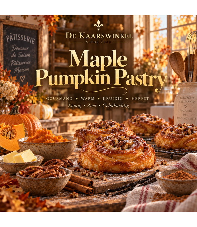 Maple Pumpkin Pastry Geurolie – Pompoen, Ahornsiroop, Karamel & Vanille
